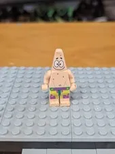 Lego SpongeBob SquarePants Minifigure Patrick (BOB002) From 3827 Retired