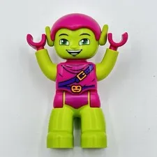 Lego Duplo Green Goblin Figure 47394pb193 Set 10608 Minifigure Only