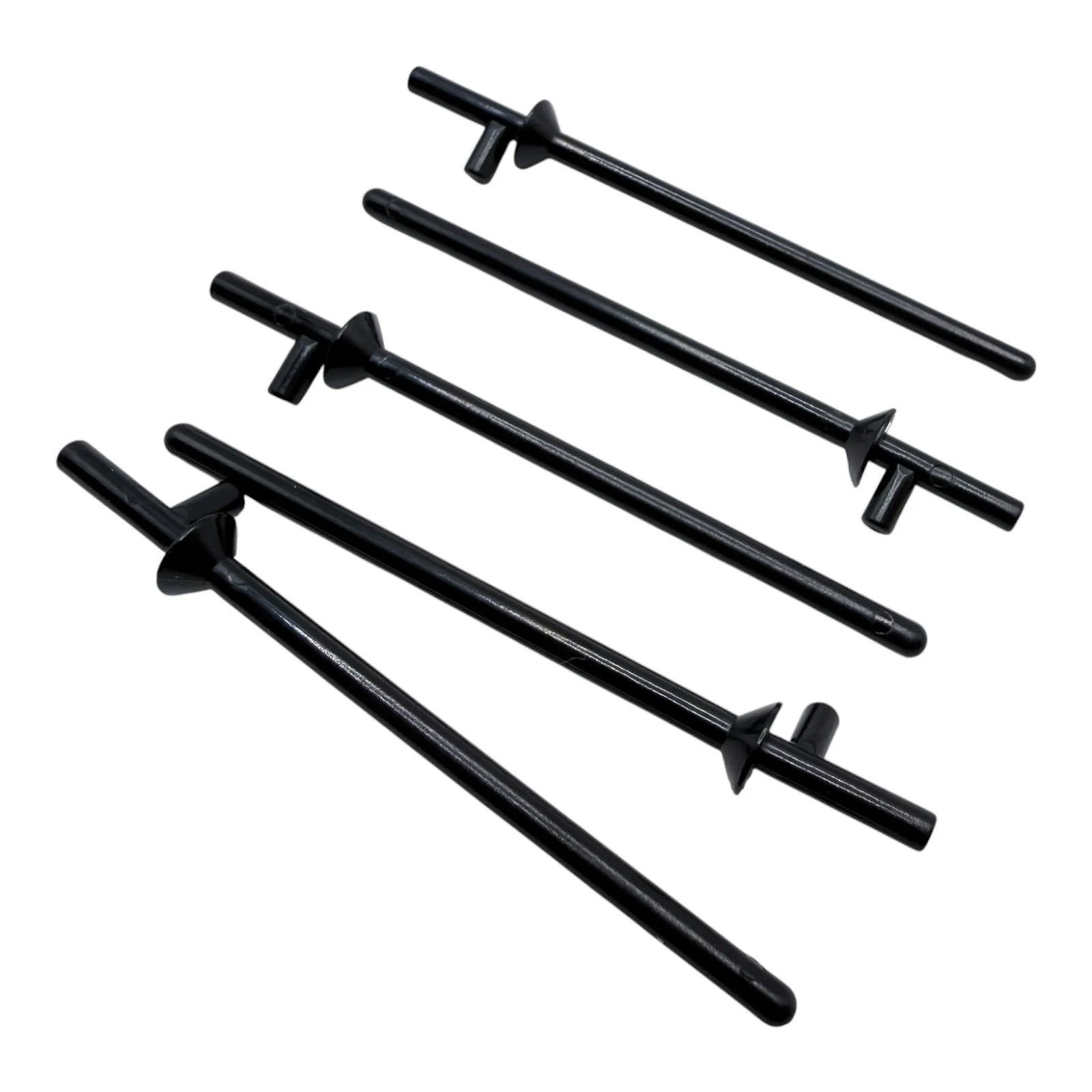 LEGO ® 5x lance black 3849 lances for knights weapons medieval black 6345264