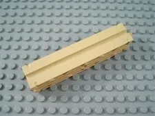 LEGO Tan 2x2x8 Support Pillar Column with Top Pin