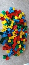 LEGO DUPLO BRICKS LOT OF 140 PIECES ASSORTED 