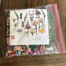 LEGO Botanical Collection Flower Bouquet Model #10280 Set