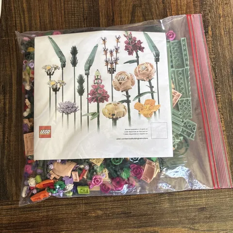 LEGO Botanical Collection Flower Bouquet Model #10280 Set
