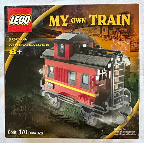 LEGO Trains My Own Train 10014 Complete Set 170 pcs Box Vintage Sealed