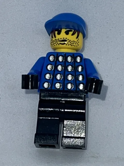 LEGO Sports Soccer goalie blue #1 minifigure 3409 Championship Challenge