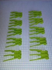 10 Bionicle Lego 61806 Lime Green Small Claw Hand w/ Axle Hole or foot 10 pieces