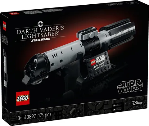 Lego 40897 SEALED Pre-order Star Wars Darth Vaders Lightsaber Display Set 145pcs