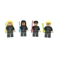 LEGO Harry Potter Alternative Minifigures 4-Pack w/ NINJAGO Wu-Cru Training Gi