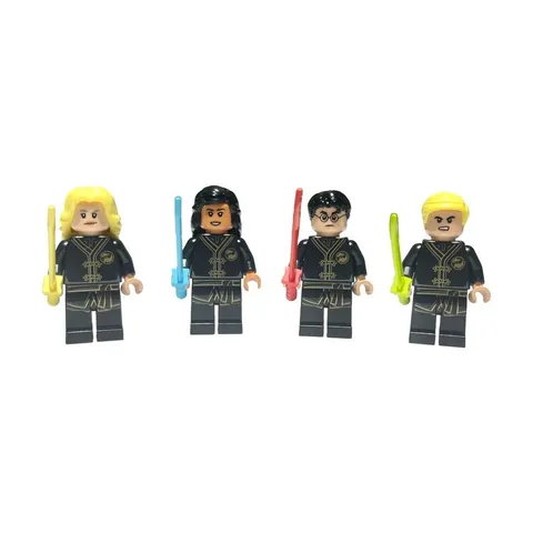 LEGO Harry Potter Alternative Minifigures 4-Pack w/ NINJAGO Wu-Cru Training Gi