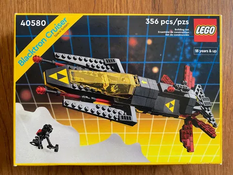 LEGO Blacktron Cruiser Space System Set 40580 Brand New Sealed