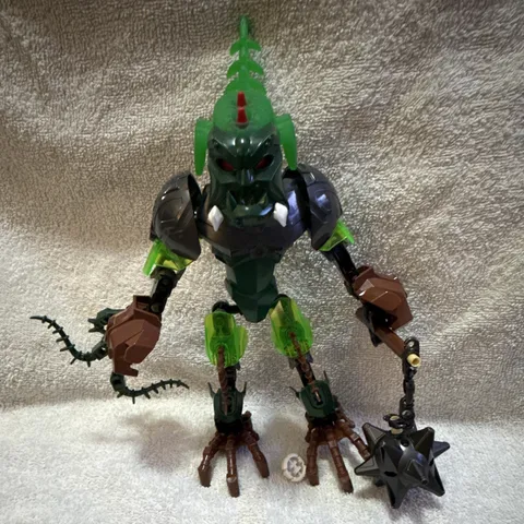 Lego Hero Factory Ogrum 44007 No Box No Instructions missing back piece for tail