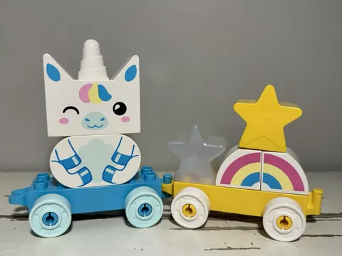 LEGO DUPLO My First Unicorn 10953 Pull-Along Unicorn for Young Kids