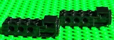 2 LEGO Technic Brick 2 x 4 w/ Pin Holes & Flywheel Socket NINJAGO Flyer Handle