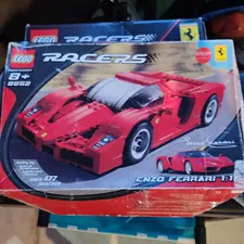 NEW - BOX DAMAGED - LEGO Racers Ferrari Enzo 2005 Ferrari 1:17 Set 8652 477 pcs