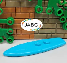 (S10 / 18 / 22) Lego 90397 Utensil Surfboard Standard Medium Azure