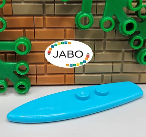 (S10 / 18 / 22) Lego 90397 Utensil Surfboard Standard Medium Azure
