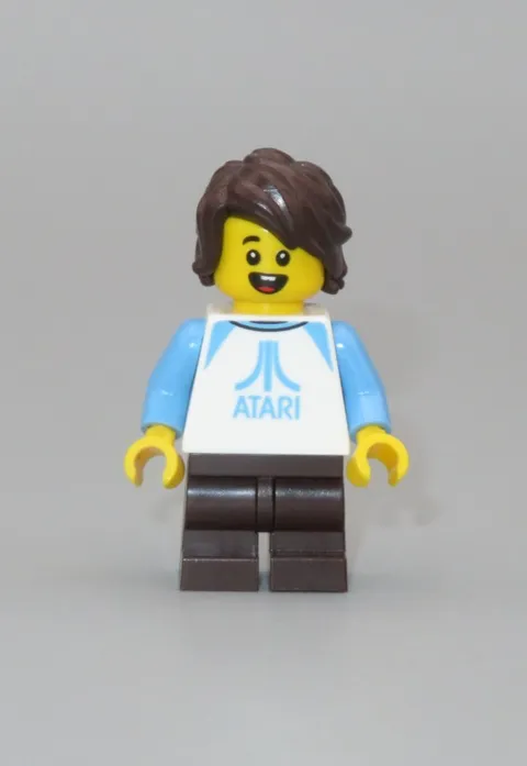 New LEGO Atari Video Game Player boy minifigure 10306