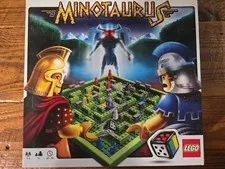 LEGO Minotaurus Board Game 3841; 2-4 Players: Ages 7+; 2009 (Incomplete)