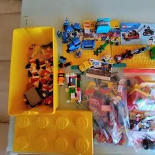 Большая коллекция LEGO Смесь - Classic 10698, City и др., включая коробку и плас