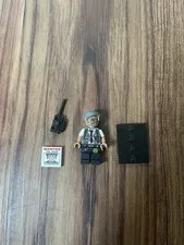 LEGO BATMAN THE MOVIE SERIES 1 COMMISSIONER GORDON W/ GUN WANTED TILE STAND