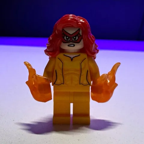 LEGO Firestar Minifigure sh712 Marvel Spider-Man Daily Bugle Set 76178 Genuine