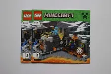 LEGO® Minecraft® 21124 The End Portal Instruction Manuals Only!