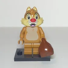 LEGO Disney CMF The Disney Series Dale Minifigure w/ Bag & Display Base
