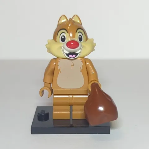 LEGO Disney CMF The Disney Series Dale Minifigure w/ Bag & Display Base