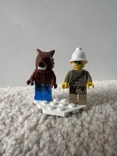 LEGO Monster Fighters Minifigure: Major Quinton Steele Minifigure & Werewolf