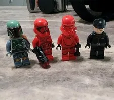 LEGO Star Wars Minifigures W/ Helmet, Cape & Blasters Boba Fett Sith Troopers