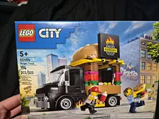 LEGO City Burger Truck | Box Has Some Damage Everything Is Included (Unopened)