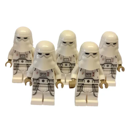 LEGO Star Wars Minifigure 5x Snowtrooper Set 75320 sw1178