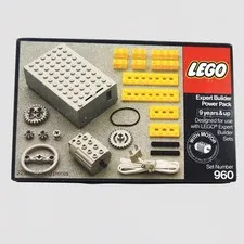 LEGO 960 Expert Builder Power Pack-Complete w/ Box & Manual 1977