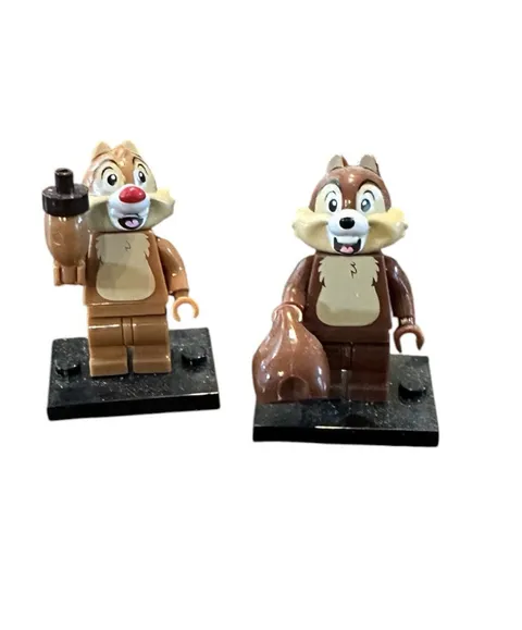 LEGO Disney Lot Chip and Dale Minifigures Series 2 Collectible Retired figures