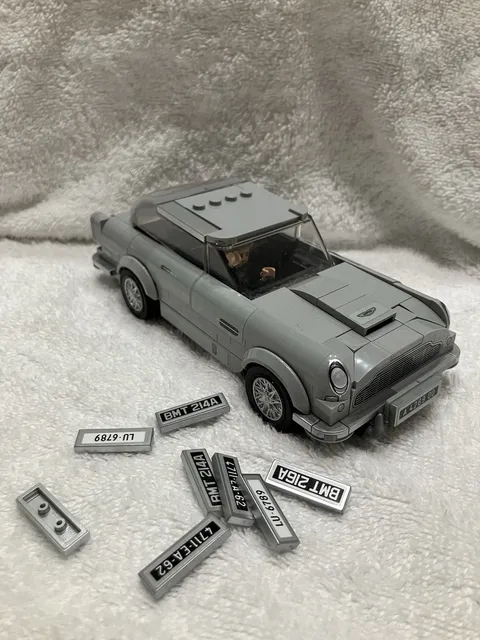 LEGO Speed Champions: 007 Aston Martin DB5 (76911) - Incomplete