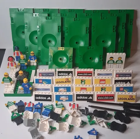 Lot of LEGO 3409 Championship Parts and pieces Only With 7 Lego Figures