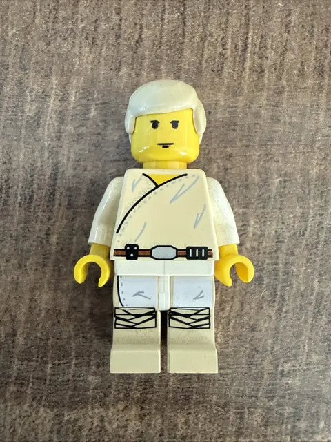 Lego Minifigure Star Wars Luke Skywalker Sw0021 Retired Rare