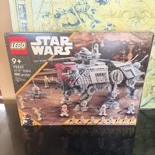 LEGO Star Wars 75337 AT-TE Walker NEW SEALED RETIRED - OPEN BOX - BAG 4 MISSING!