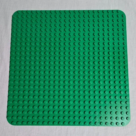 Large Green Lego Duplo Base Board Plate 15" x 15”