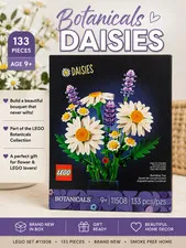 LEGO Botanicals Daisies 11508 Building Set 133 Pieces New Sealed Gift Decor
