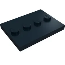 LEGO® Part 88646 - Tile, Modified 3 x 4 with 4 Studs in Center