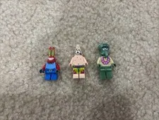 LEGO SpongeBob SquarePants 3818 Bikini Bottom Undersea Party 2012 Mini Figures