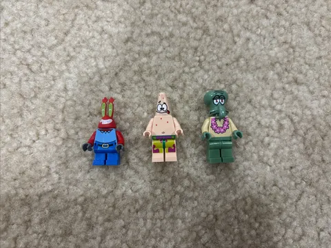 LEGO SpongeBob SquarePants 3818 Bikini Bottom Undersea Party 2012 Mini Figures