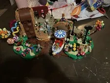 LEGO Charlie and the Chocolate Factory Willy Wonka set complete with figs