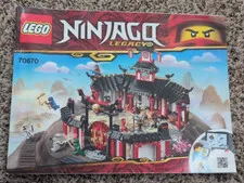 Lego 70640 - Ninjago Masters of Spinjitzu Booklet - Manual Only!