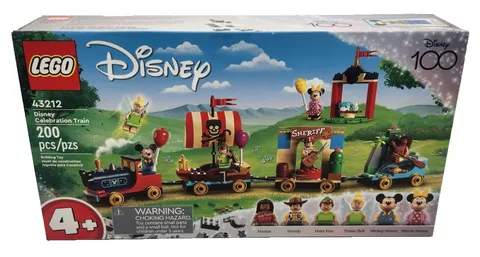 RETIRED LEGO Disney: Disney Celebration Train (43212) Brand New Factory Sealed