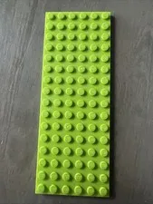 LEGO 3027 Lime Baseplate 6 x 16 - 1 Piece
