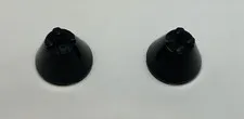 Lego 3943b Cone 4 x 4 x 2 with Axle Hole black x2