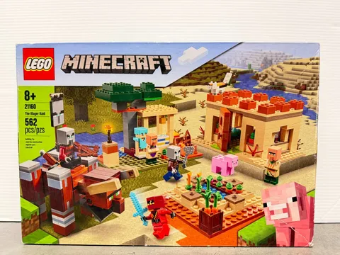 NEW SEALED Lego Minecraft The Illager Raid 21160