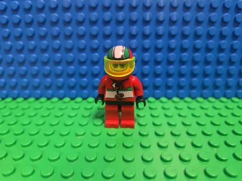LEGO Jungle Monster Racer Driver Minifigure rac012 Racers CMF Lot Rare Retired 